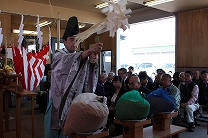 北海道米播種祭、安全と豊作を祈願