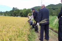 「東川米」120回目の収穫に感謝して、今後の豊作を願う